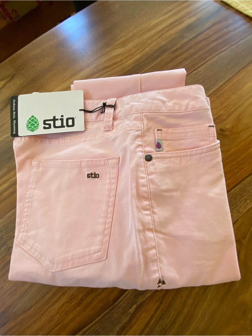Stio NWT Pink Opal rivet Women's Jeans. Size 6R